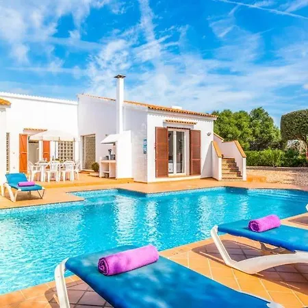 빌라 Binibequer Vell Sleeps 7 Pool Air Con Wifi 비니베카