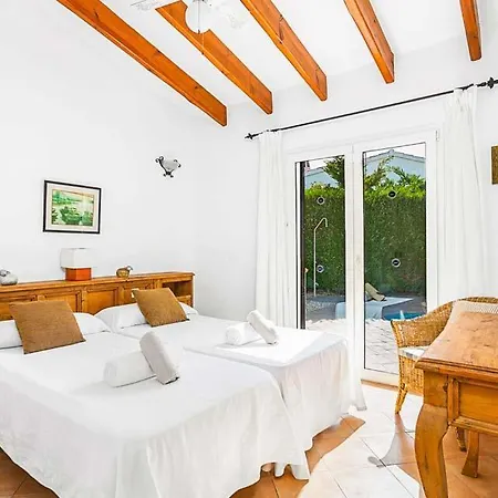 Binibequer Vell Sleeps 7 Pool Air Con Wifi 빌라