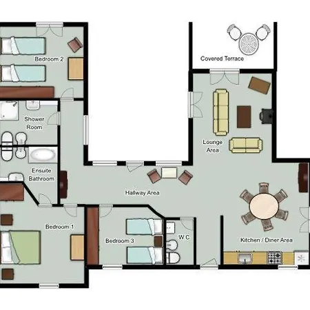 Binibequer Vell Sleeps 7 Pool Air Con Wifi וילה *